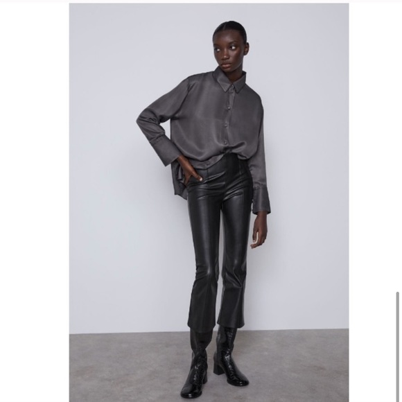 Satin Effect Top  Size XS NWT - Picture 4 of 5